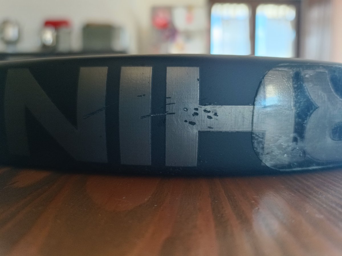 RHINO 24K QUAD Paddle Padel - Carbonio, Grigio/Nero, Ottime condizioni